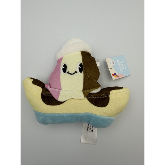 Target Other - NWT BANANA SPLIT PLUSH RETRO TARGET BULLSEYE SOFT CUTE PLUSHIE TOY SUMMER